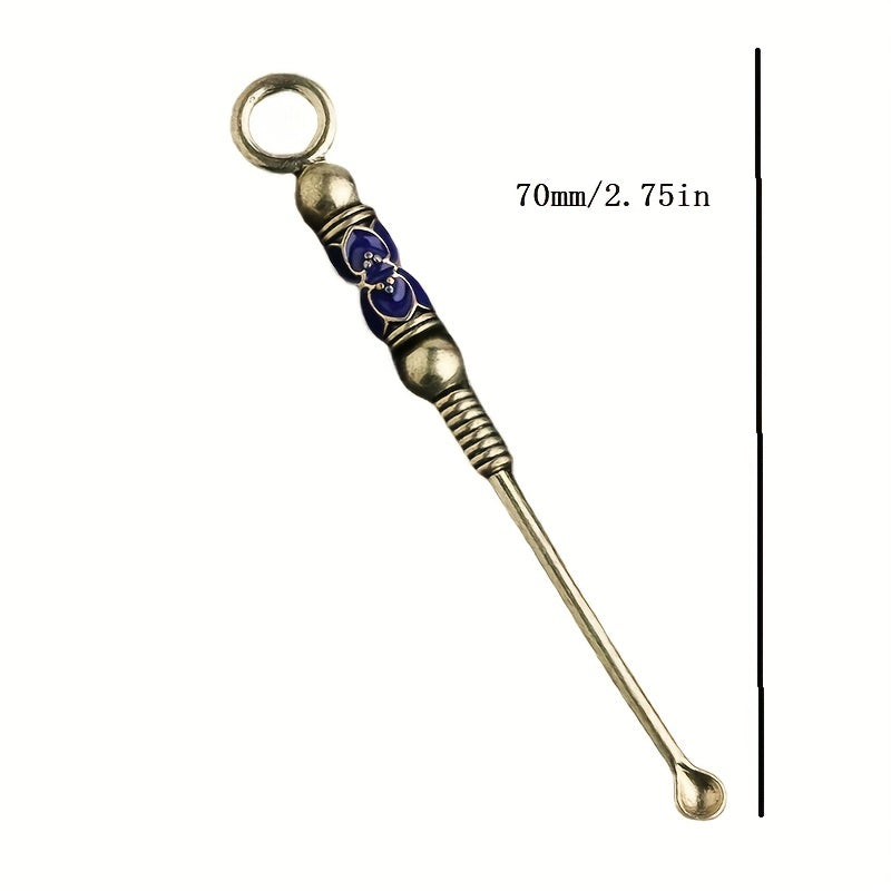 Ear Pick Keychain Spoon Key Accessories Small Gift Backpack Car Key Chain