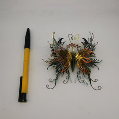 3D Metal Butterfly Puzzle DIY Model Kit Stainless Steel Handcrafted Gift