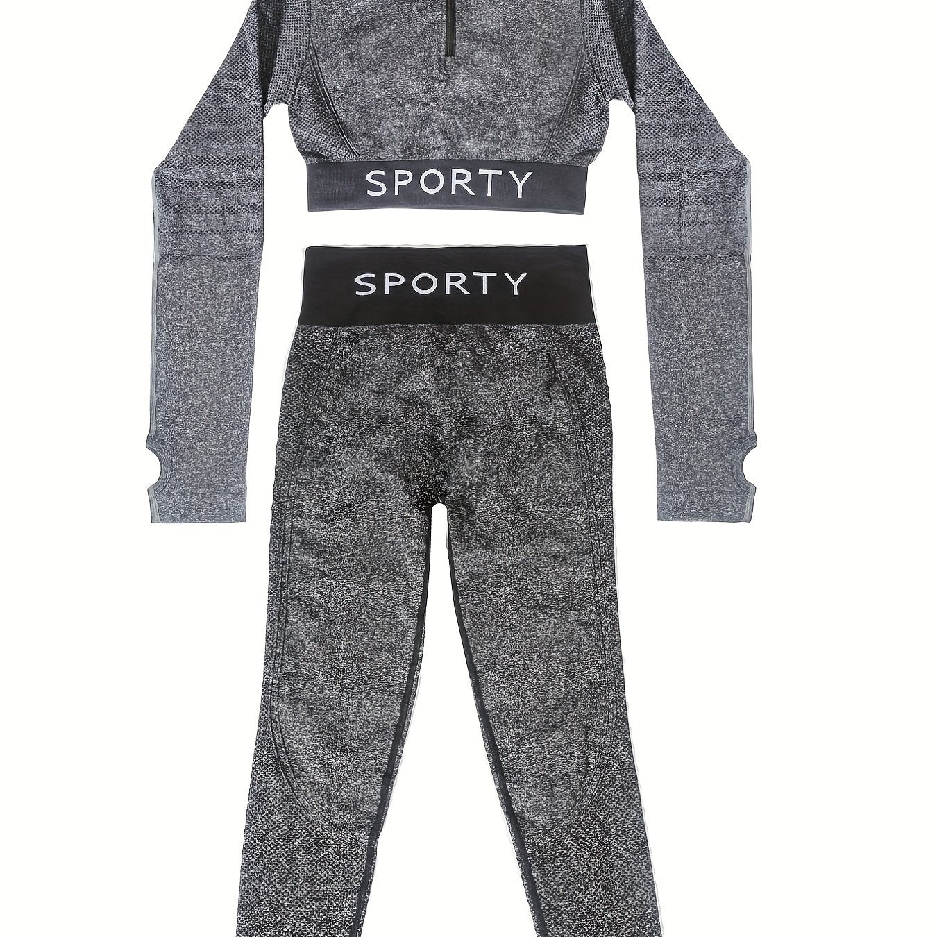 Quick Drying Yoga Set Long Sleeve Sports Suit Women's Activewear