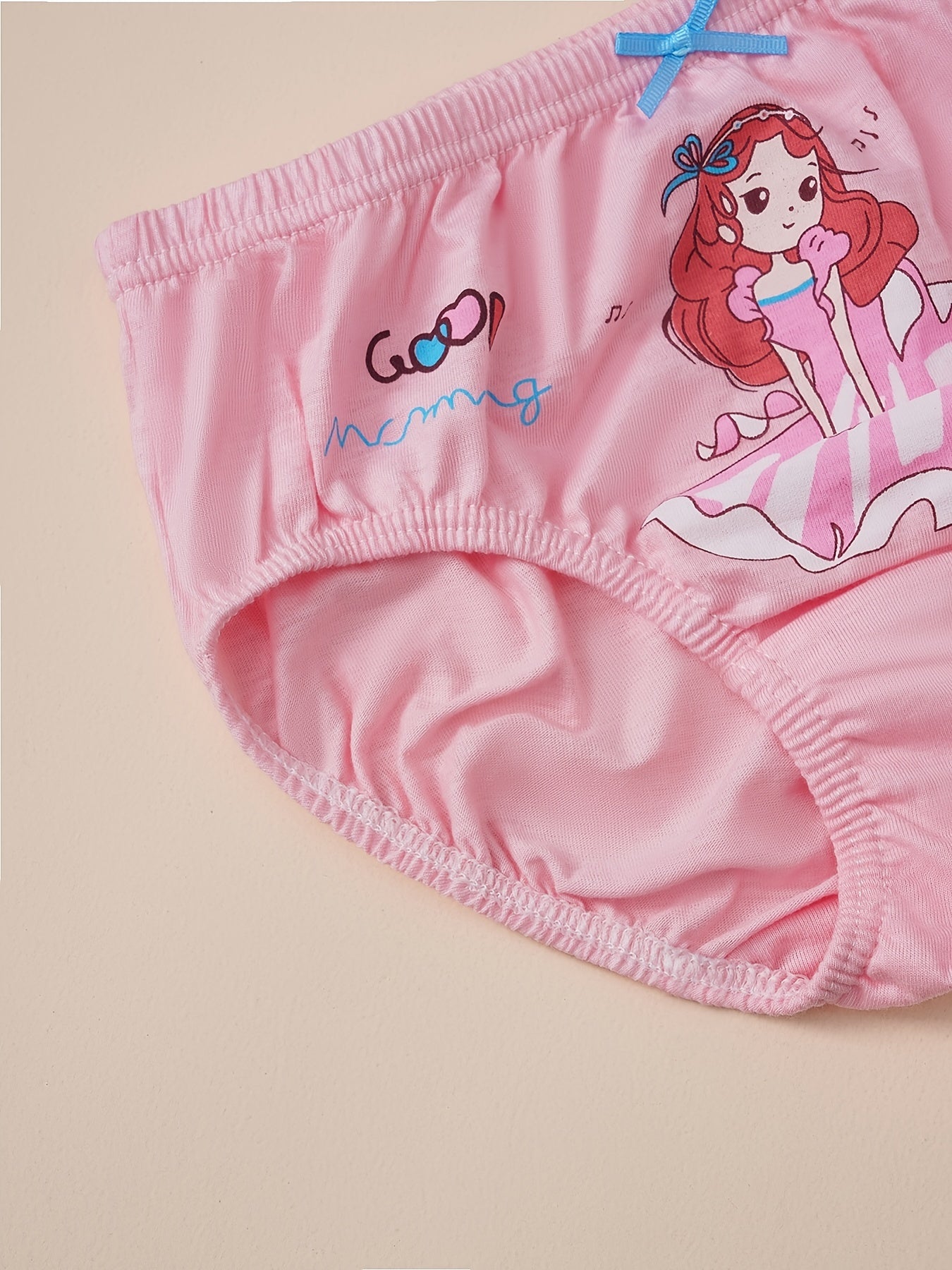 5pcs Girls Princess Cotton Brief Underwears
