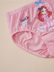 5pcs Girls Princess Cotton Brief Underwears