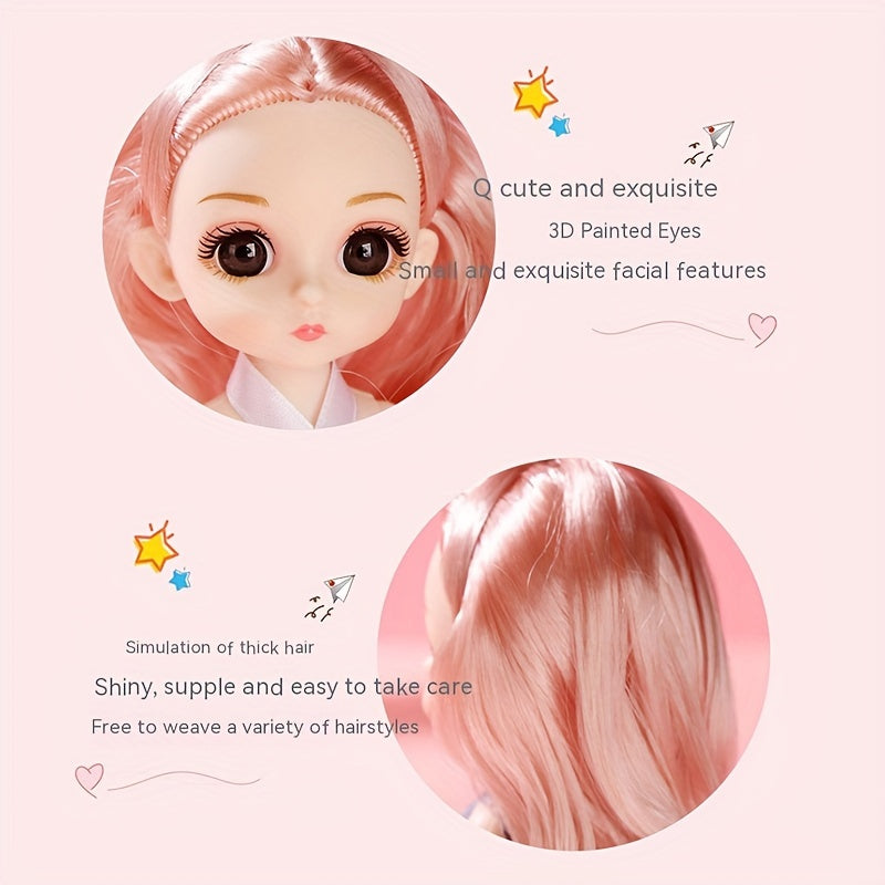 1pc Doll Princess Doll Little Doll Toy Desktop Decoration