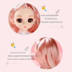 1pc Doll Princess Doll Little Doll Toy Desktop Decoration