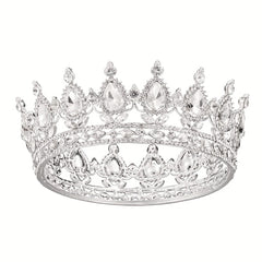 Girls Rhinestone Tiara Crown Princess Crystal Headband for Wedding Prom