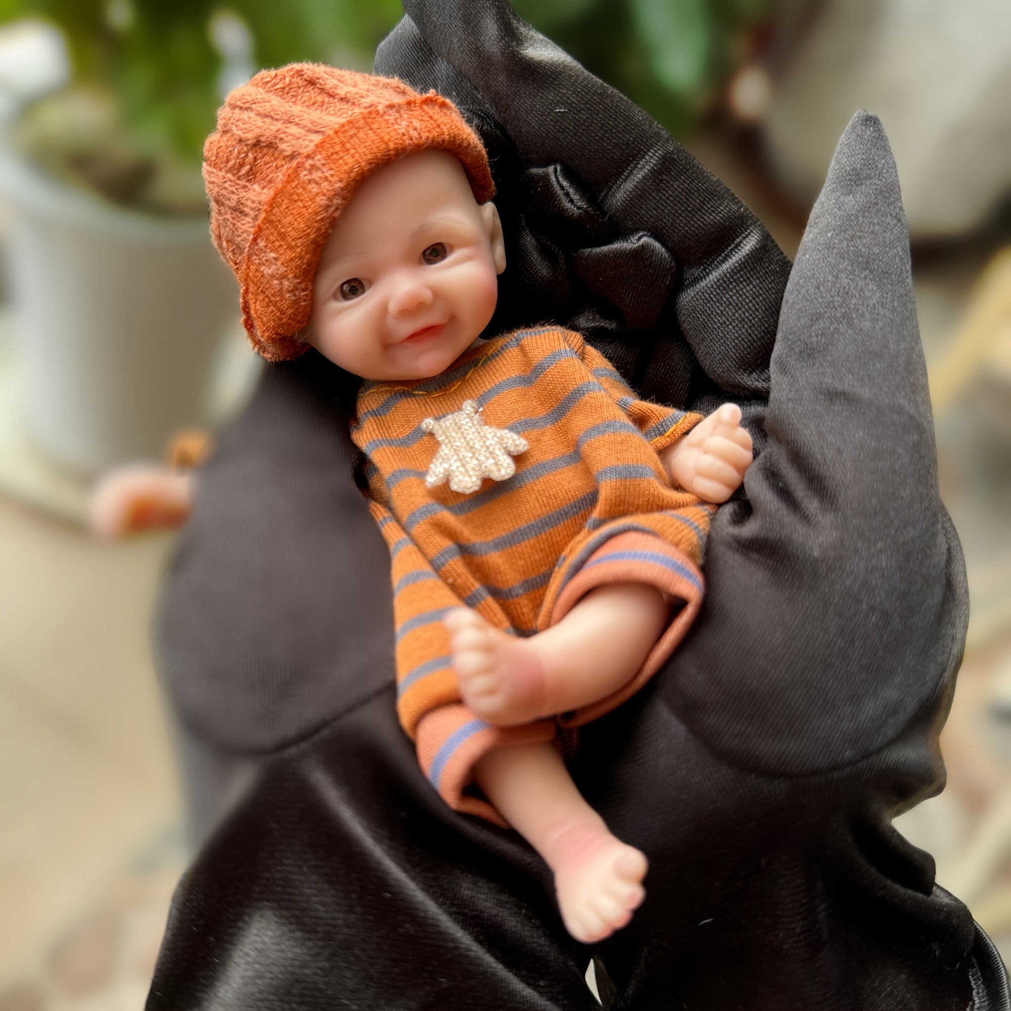 6 inch Silicone Reborn Baby Dolls Full Body Soft Solid Silicone Mixed