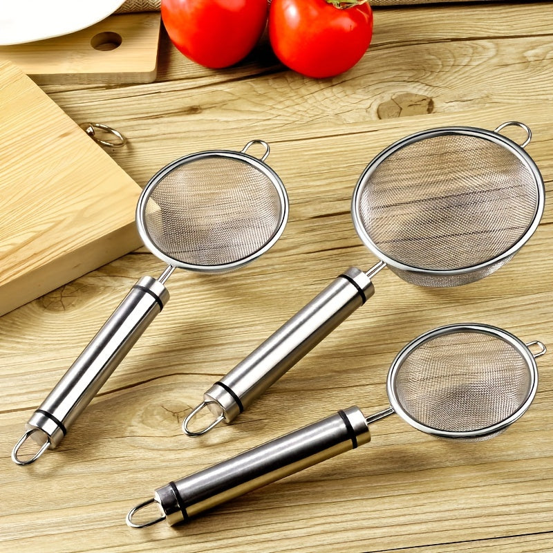 304 Stainless Steel Pot Mesh Strainer for Cooking & Kitchen Tools