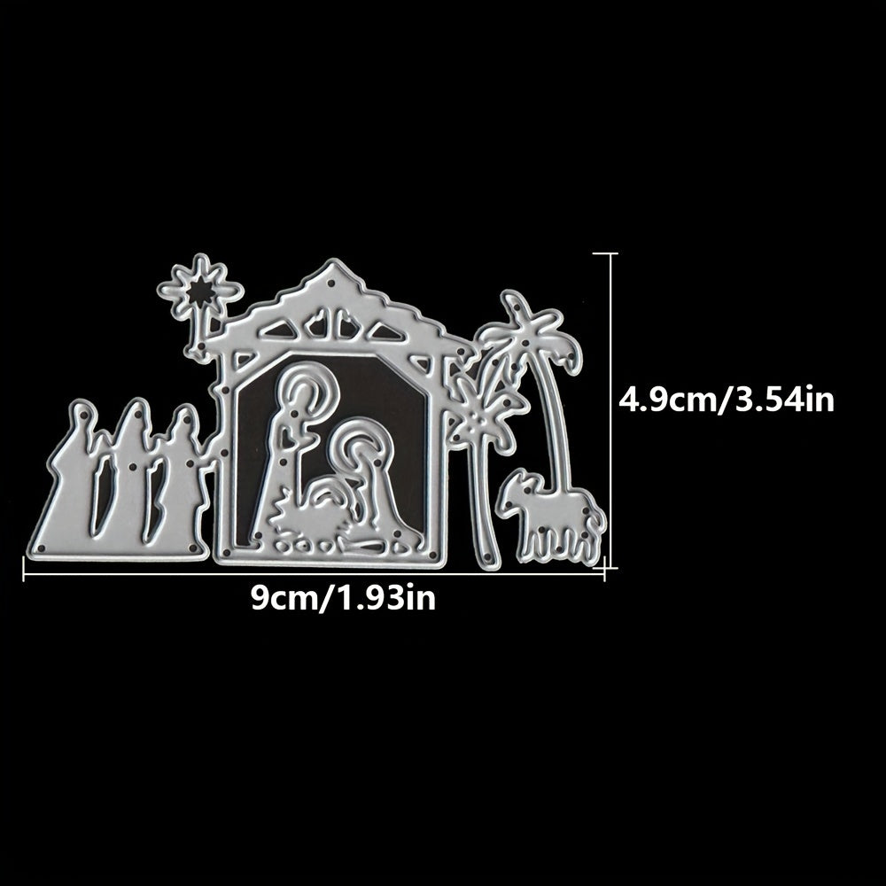Jesus Birthday Metal Cutting Dies Stencils For Scrapbooking Cards