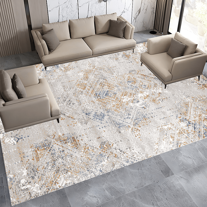 Washable Persian Bohemian Carpet Anti-skid Printed Floor Carpet