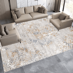 Washable Persian Bohemian Carpet Anti-skid Printed Floor Carpet