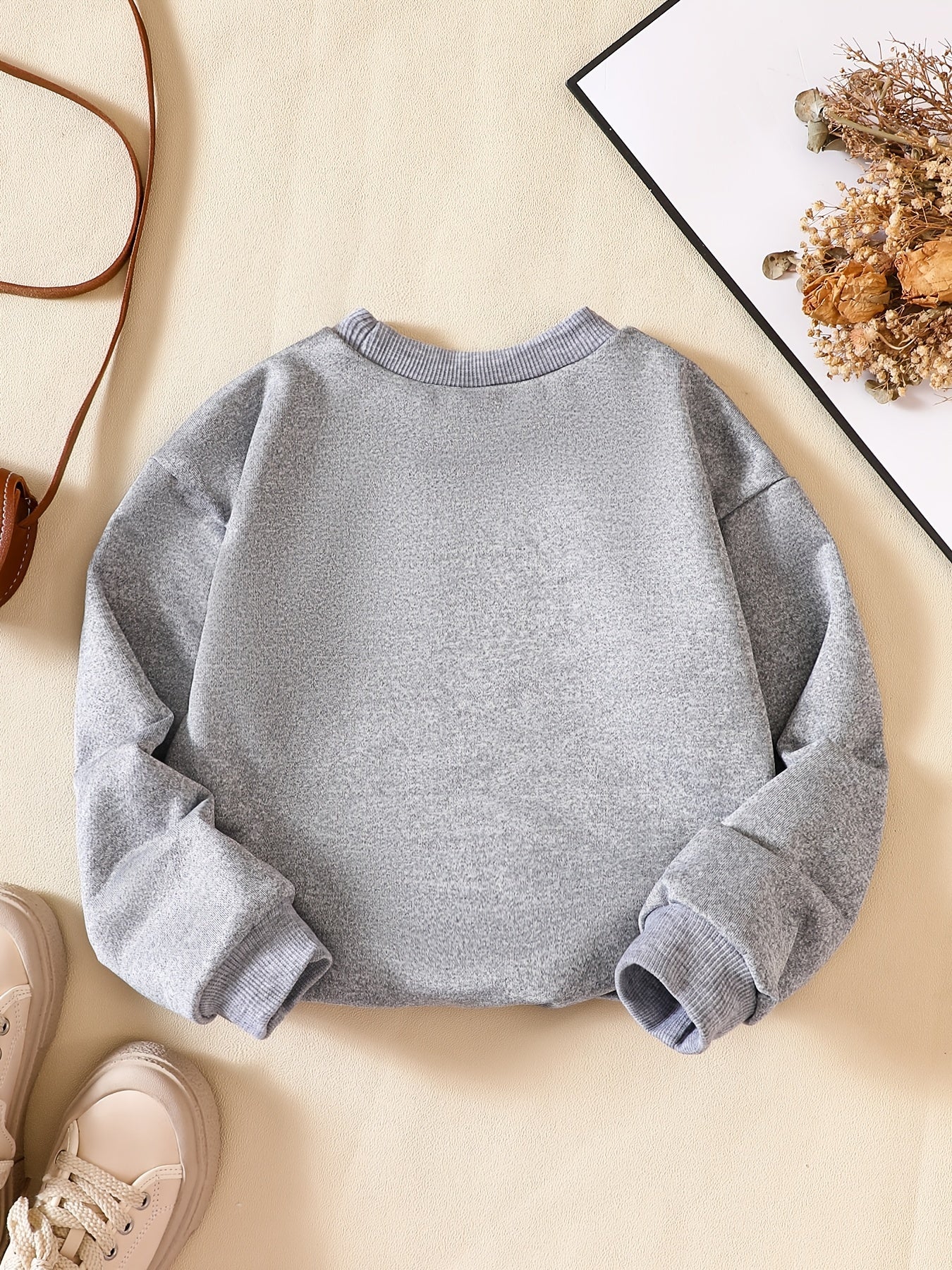 Halloween Party Boo Print Boys Casual Sweatshirt
