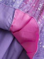 Girls Princess Dress Tulle Bow Holiday Party Prom Costume Kids Clothes