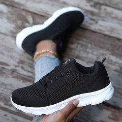 Breathable Low Top Sneakers Running Shoes Women's Footwear