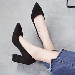 Women's Classic Pointed Toe Court Pumps