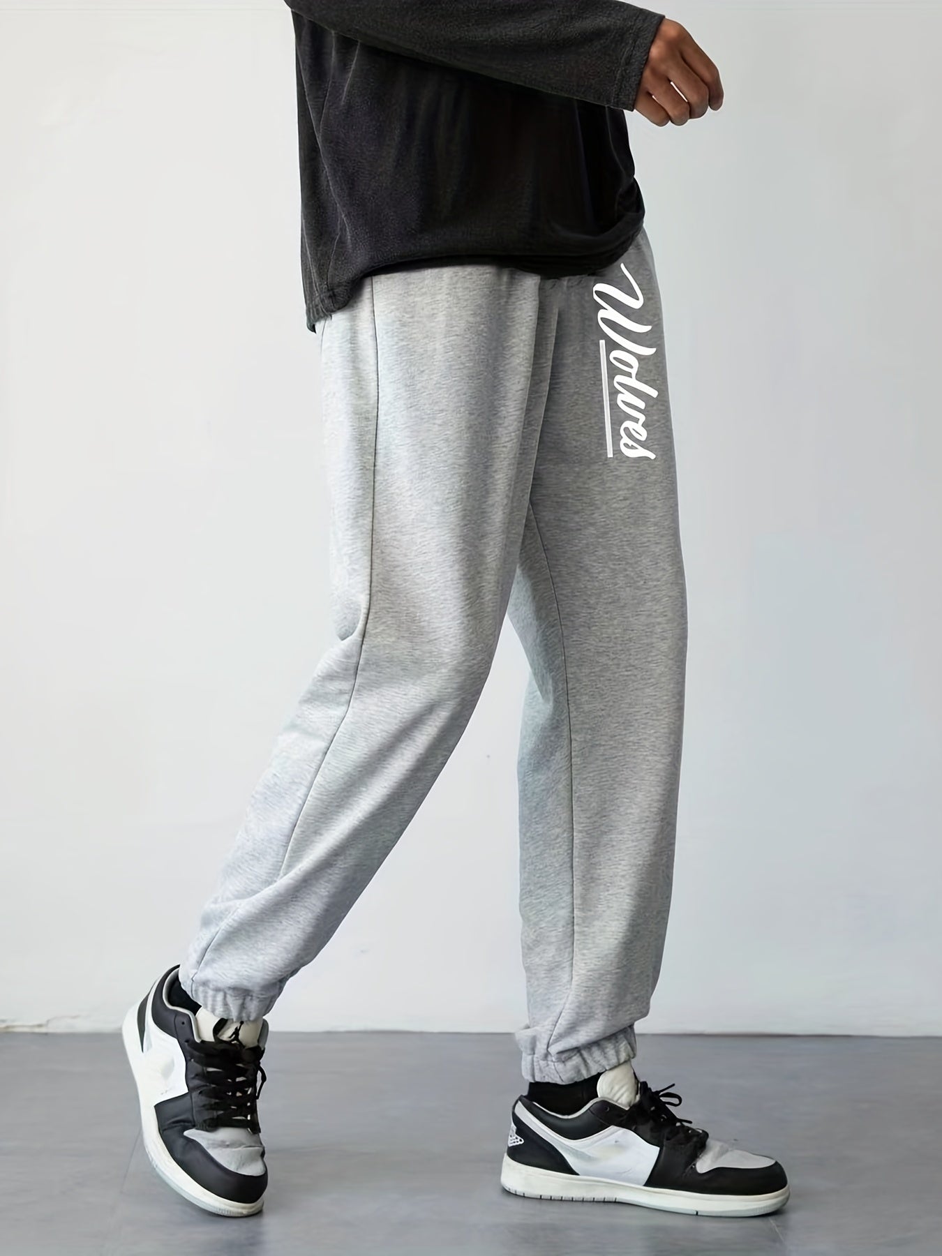 Men's Casual Letter Print Joggers Sweatpants