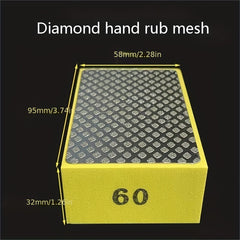 Diamond Hand Rub Piece Grinding Piece Handheld Grinding And Polishing