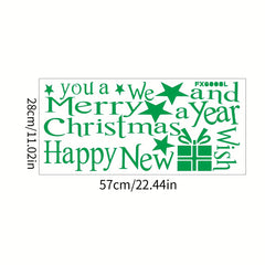 Christmas Wish Tree Wall Sticker - Waterproof Vinyl Decor
