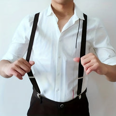 Men's X-shaped Casual Strap Cross Suspender