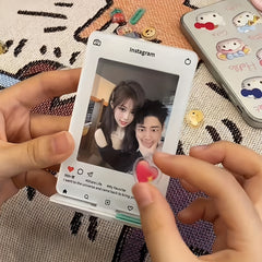 Acrylic Frame 3" Photo Display Frame Souvenir Frame