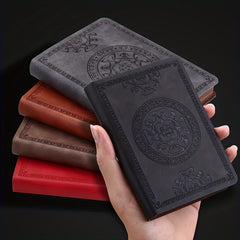 A6 Retro Style Pocket Mini Notebook Leather Writing Book Office School Supplies