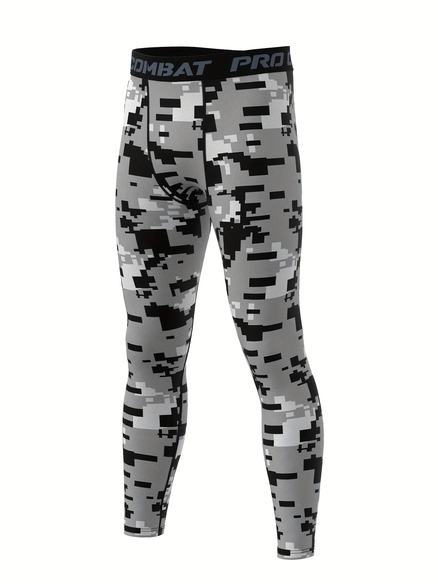 Men's Camo Compression Pants Quick Drying Leggings