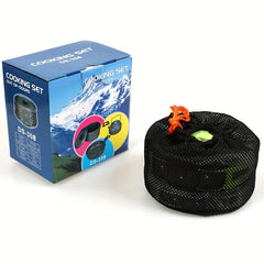 Portable Camping Cookware Set for 2-3 Person