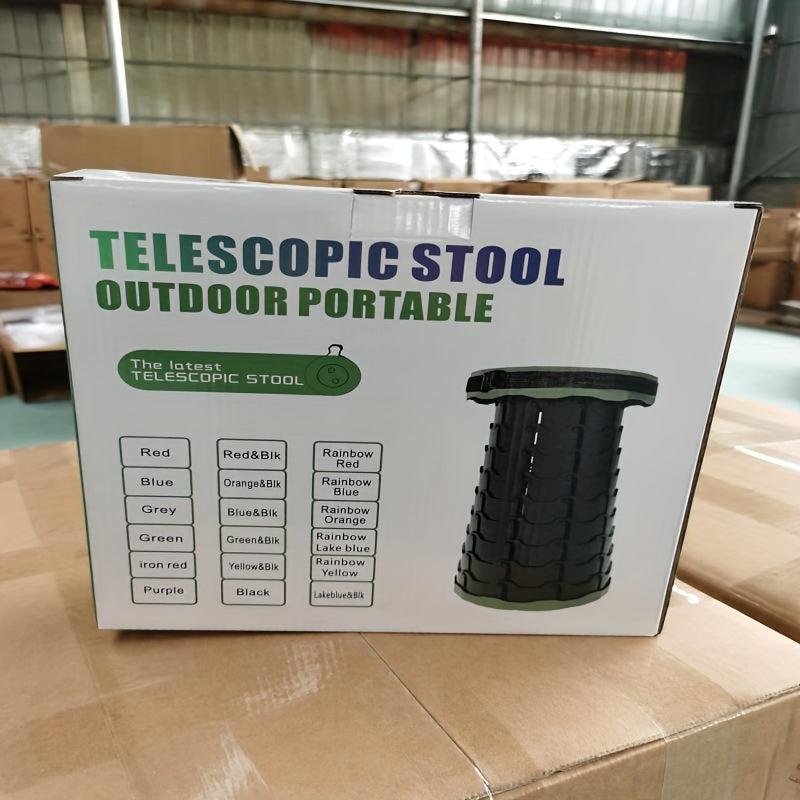 Portable Telescopic Stool for Camping Travel Fishing