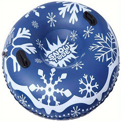 Winter Ski Ring PVC Sled Wear Resistant Coldproof Inflatable Skiing Tube
