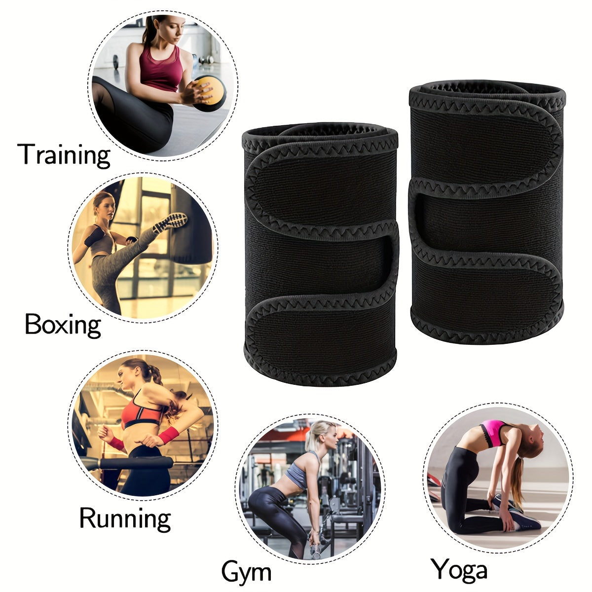 2pcs Unisex Arm Sleeves for Outdoor Sports & Fitness