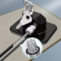 Refrigerator Lock for Kitchen Refrigerators Cabinets & Drawers Closets Windows