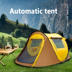 Portable Automatic Camping Tent Quick Opening For Camping Hiking