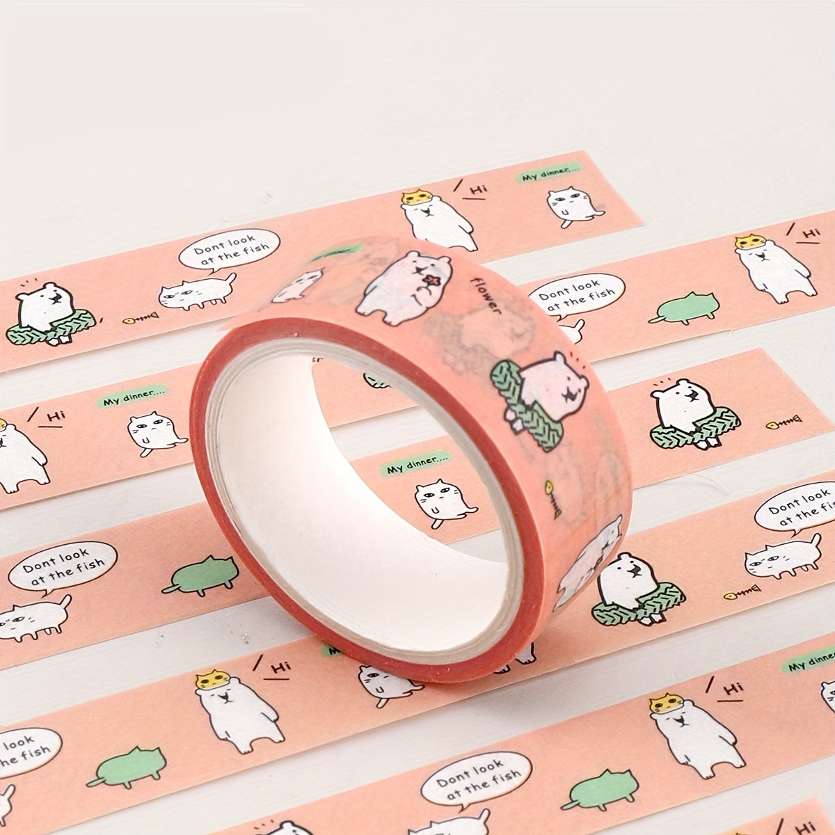 Anime Characters Washi Tape - Creative Printing