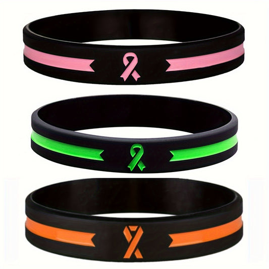 3pcs Baseball Sports Wristband Inspirational Bracelet Motivation Mode