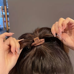 5pcs High Elastic Hair Ties Hair Band Thick Hair Rope