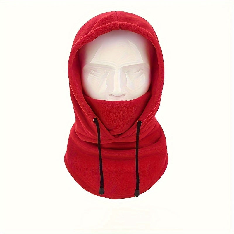Thickened Windproof Fleece Ski Mask for Men and Women