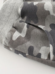 Boys Camo Casual Shorts Drawstring Waist Kids Summer Clothes