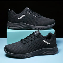 Men's Lace-Up Sneakers Lightweight Athletic Shoes