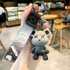 Chameleon Key Chain Pendant Cartoon Couple Car Key Chain Bag Pendant