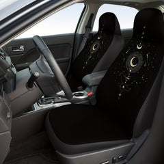 Printed Moon Universal Car Seat Cover