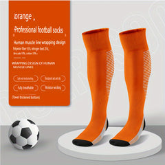 Men's Knee High Football Socks Thick Padded Anti Slip Soccer Socks