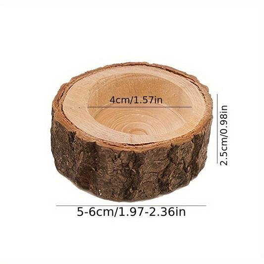 Wood Crafts Candle Holder Tea Light Candle Holder Wishing Tea Candle Holder