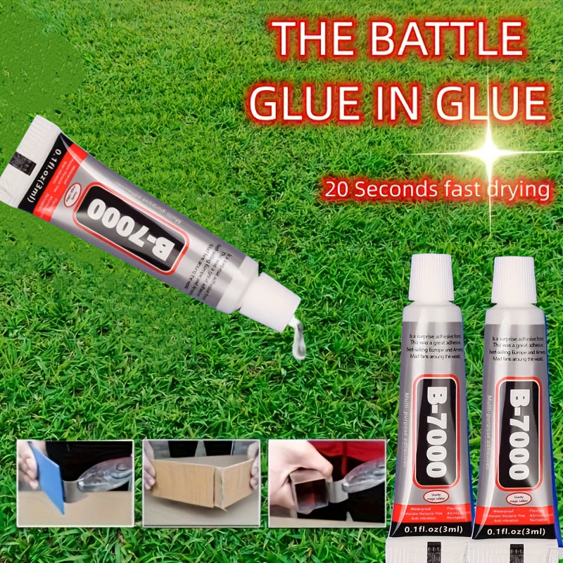 4pcs B7000 3ml Waterproof Strong Glue For DIY Jewelry Crafts