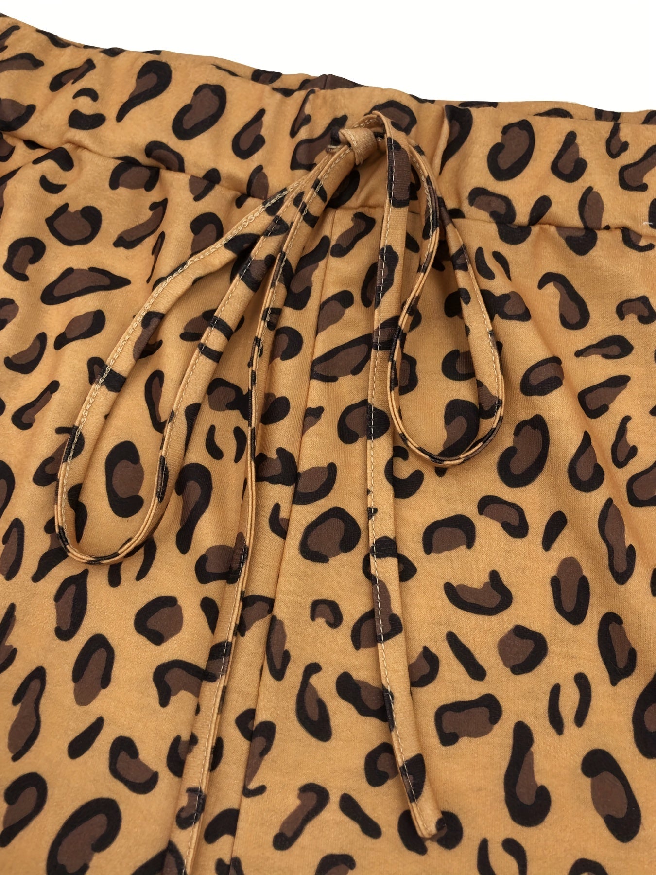Leopard Sweatshirt & Joggers Set