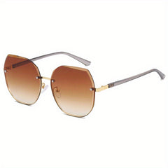 Ombre Rimless Sunglasses UV400 Sun Shades