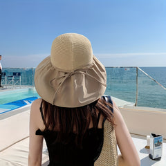 UPF 50 Sun Hat Wide Brim Mesh Sun Visor Women Beach Hats