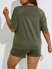 2 Piece Set Top & Shorts Outfits