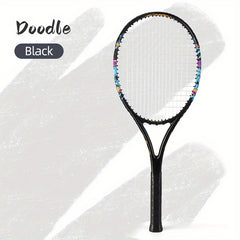 Carbon Fiber Tennis Racket for Indoor/Outdoor Play