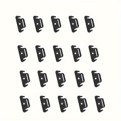 20pcs Tent Rope Plastic Adjustment Buckles Canopy Pole Reinforcement