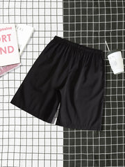Men's Casual Elastic Waist Drawstring Shorts