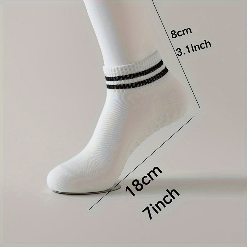 Professional Yoga Socks Non slip Grips Breathable Dance Training Socks