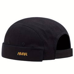 MWAH Docker Hat Embroidery Brimless Stylish Lightweight Beanie